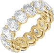 14K Yellow Gold 7 3/4 CTW Lab-Grown Diamond Low Profile Eternity Band