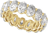 14K Yellow Gold 7 3/4 CTW Lab-Grown Diamond Low Profile Eternity Band