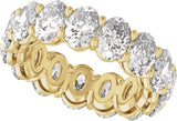 14K Yellow Gold 5 CTW Lab-Grown Diamond Low Profile Eternity Band