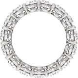 14K White Gold 7 3/4 CTW Lab-Grown Diamond Low Profile Eternity Band