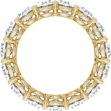 14K Yellow Gold 7 3/4 CTW Lab-Grown Diamond Low Profile Eternity Band