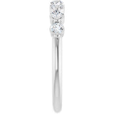 14K White Gold 3/8 CTW Lab-Grown Diamond Anniversary Band