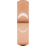 14K Rose Gold 5.5 mm Comfort-Fit Half Round Band Size 4 