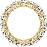 14K White Gold 4 3/8 CTW Lab-Grown Diamond Low Profile Eternity Band