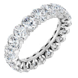 14K White Gold 5 CTW Lab-Grown Diamond Eternity Band Size 7