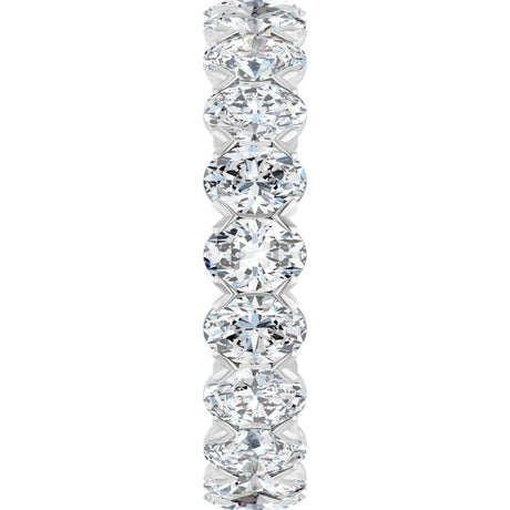 14K White Gold 5 CTW Lab-Grown Diamond Eternity Band