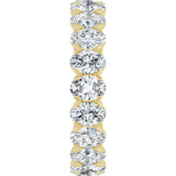 14K Yellow Gold 5 CTW Lab-Grown Diamond Eternity Band Size 7