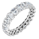 14K White Gold 5 CTW Lab-Grown Diamond Eternity Band Size 7.5