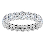 14K White Gold 5 CTW Lab-Grown Diamond Eternity Band Size 7.5