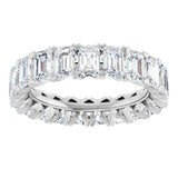 14K White Gold 5 5/8 CTW Lab-Grown Diamond Eternity Band Size 7.5