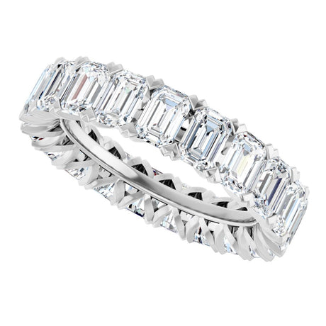 14K White Gold 5 5/8 CTW Lab-Grown Diamond Eternity Band Size 7.5
