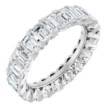 14K White Gold 5 1/3 CTW Lab-Grown Diamond Eternity Band Size 6