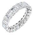 14K White Gold 5 5/8 CTW Lab-Grown Diamond Eternity Band Size 7.5