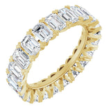 14K Yellow Gold 5 1/3 CTW Lab-Grown Diamond Eternity Band Size 6