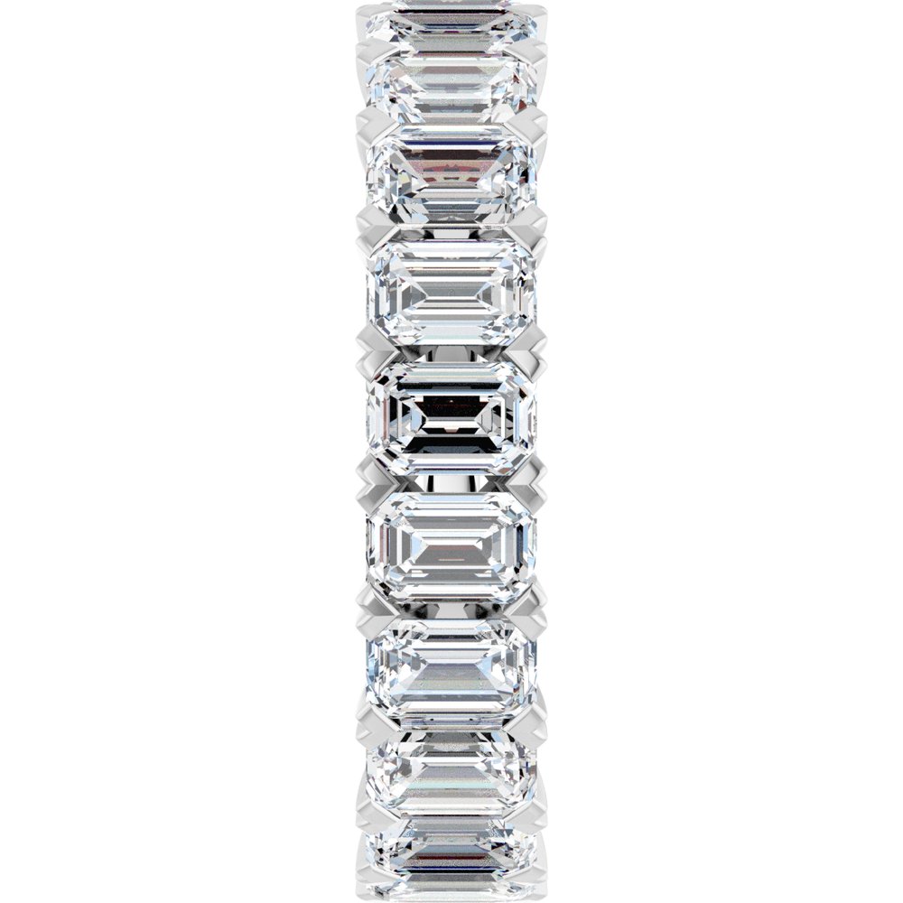 14K White Gold 5 5/8 CTW Lab-Grown Diamond Eternity Band Size 7.5