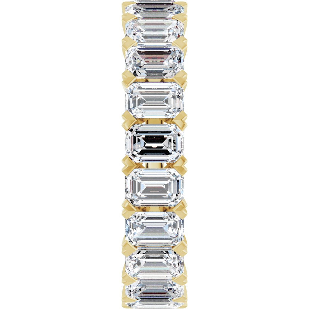 14K Yellow Gold 5 1/3 CTW Lab-Grown Diamond Eternity Band Size 6