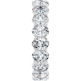 14K White Gold 4 3/4 CTW Lab-Grown Diamond Eternity Band Size 6.5