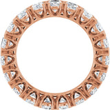 14K Rose Gold 4 3/4 CTW Lab-Grown Diamond Eternity Band Size 6