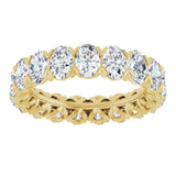 14K Yellow 4 3/4 CTW Lab-Grown Diamond Eternity Band Size 6.5