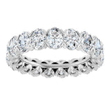 14K White Gold 4 3/4 CTW Lab-Grown Diamond Eternity Band Size 6.5