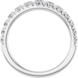 14K White Gold 3/4 CTW Lab-Grown Diamond Anniversary Band