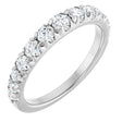 14K White Gold 3/4 CTW Lab-Grown Diamond Anniversary Band