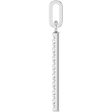 14K White Gold 1/10 CTW Lab-Grown Diamond Bar Pendant