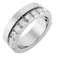 14K White Gold 3/4 CTW Lab-Grown Diamond Anniversary Band
