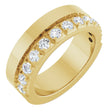 14K Yellow Gold 3/4 CTW Lab-Grown Diamond Anniversary Band