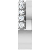 14K White Gold 3/4 CTW Lab-Grown Diamond Anniversary Band