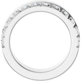 14K White Gold 3/4 CTW Lab-Grown Diamond Anniversary Band