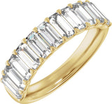 14K Yellow Gold 2 1/4 CTW Lab-Grown Diamond Anniversary Band
