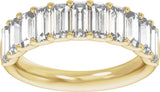 14K Yellow Gold 2 1/4 CTW Lab-Grown Diamond Anniversary Band