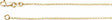 14K Yellow Gold-Filled 1.1 mm Rolo 24" Chain