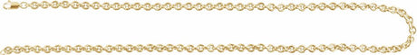 14K Yellow Gold-Filled 4.4 mm Cable 20" Chain
