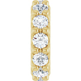 14K Yellow Gold 1/3 CTW Natural Diamond Spacer Charm/Pendant