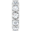 Sterling Silver 1/3 CTW Natural Diamond Spacer Charm/Pendant