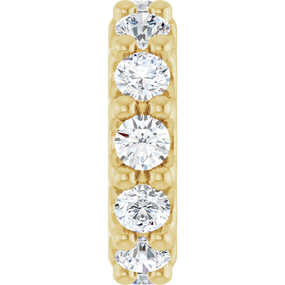 14K Yellow Gold 1/3 CTW Lab-Grown Diamond Spacer Charm/Pendant