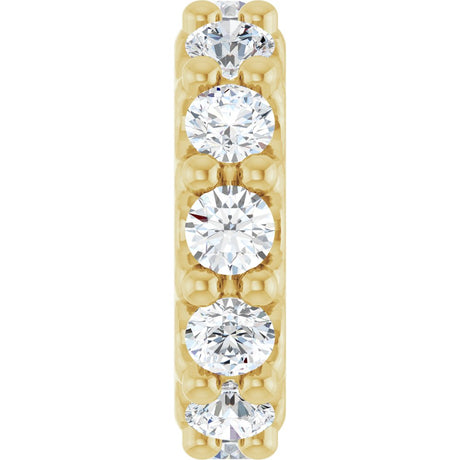 14K Yellow Gold 1/3 CTW Lab-Grown Diamond Spacer Charm/Pendant