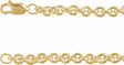 14K Yellow Gold-Filled 4 mm Cable 18" Chain