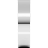 Sterling Silver 5.5 mm Comfort-Fit Flat Band Size 10.5