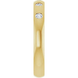 10K Yellow Gold .025 CTW Lab-Grown Diamond Anniversary Band Size 6.5