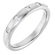 14K White Gold .07 CTW Lab-Grown Diamond Anniversary Band Size  7