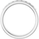 14K White Gold 1/2 CTW Lab-Grown Diamond Band