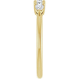 14K Yellow Gold 3/8 CTW Lab-Grown Diamond Anniversary Band