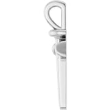 Sterling Silver Nail Cross Pendant