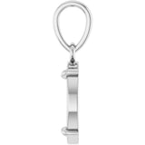 Sterling Silver Engravable Round Pendant