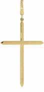 14K Yellow Gold Cross Charm/Pendant