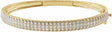 14K Yellow Gold 1 3/8 CTW Lab-Grown Diamond Bangle 7" Bracelet