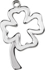 Sterling Silver Four-Leaf Clover Dangle